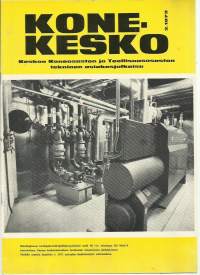 Kone-Kesko 1972 nr 2 Keskon Koneosaston ja Teollisuusosaston tekninen asikasjulkaisu