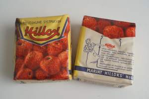 Hillox hillojauhe   - täysi avaamaton  tuotepakkaus 8x7x3 cm