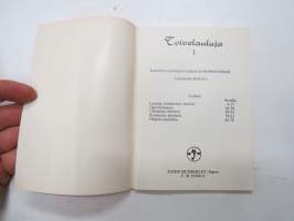 Toivelauluja 1 - Kokoelma suosittujen laulujen ja iskelmien tekstejä, Toimittanut Kullervo - vuonna 1992 julkaistu Toivelauluja-vihkojen viiden ensimmäisen
