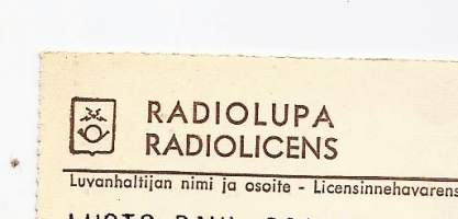 Radiolupa  - radiolupa 1965