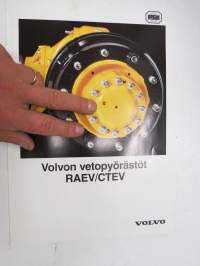 Volvo vetopyörästöt RAEV/CTEV -myyntiesite / sales brochure
