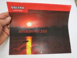 Valtra traktori Seinäkalenteri 2004 -myyntiesite / sales brochure