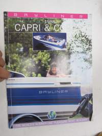 Bayliner Capri &amp; Cobra 1988 -veneet, myyntiesite / sales brochure