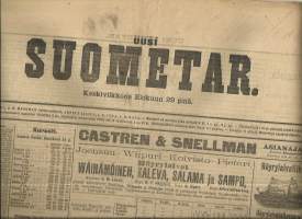Uusi Suometar 29.82. 1894  sanomalehti