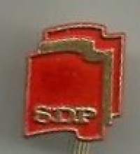 SDP 1978  - neulamerkki  rintamerkki