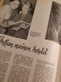 Uusi Nainen n:o 9 syyskuu 1957. Suomen Naisten Demokraattisen Liiton kuukausijulkaisu.