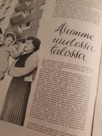 Uusi Nainen N:o 5 toukokuu 1954. Suomen Naisten Demokraattisen Liiton kuukausijulkaisu.