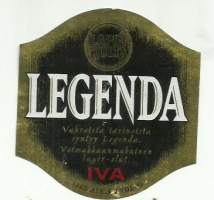Lapin Kulta Legenda IV A Olut -  olutetiketti