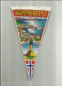 Hammerfest - matkailuviiri   n  27x16 cm