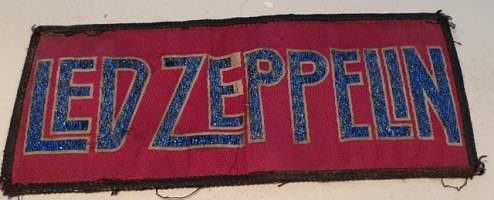 Led Zeppelin -kangasmerkki, vintage