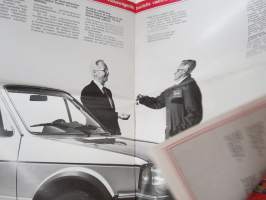 Volkswagen-Audi uutiset 1984 nr 1 -asiakaslehti / customer magazine