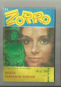 El Zorro  1973 nr 2/ nr 168 Ruista kenraalin hihassa