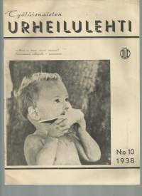 Työläisnaisten Urheilulehti 1938 nr 10 / tyttöjen voimisteluohjelma, Pajulahti, Rauma n TU, Tainionkosken Tähti