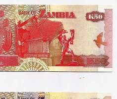 Sambia (Zambia) 50 Kwacha   2001  seteli