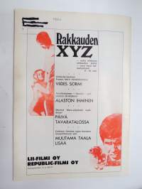 Kinolehti 1972 nr 7 elokuvalehti / movie magazine