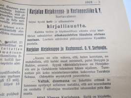 Omahinen - lukemista rajan rahvaalle, 1910 nr 12, ilmestynyt Sortavala 1.4.1910, paikallisia ja valtakunnan uutisia, ilmoituksia