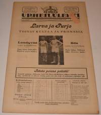 Suomen urheilulehti  64 1928  3p elokuu.    Amsterdamin olympialaiset 1928