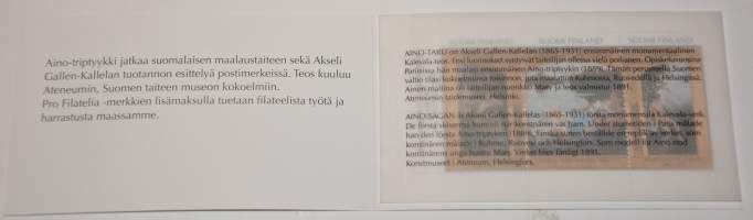 Akseli Gallen-Kallela Aino taru Pro Filatelia