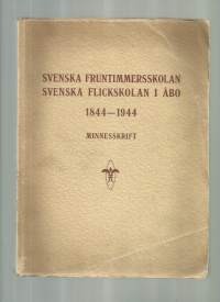 Svenska fruntimmersskolan - Svenska flickskolan i Åbo 1844-1944 : minnesskrift