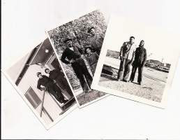 Duunareita 1950 luku- valokuva 3 kpl