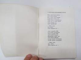 Lasikantinen laulukirja - Auran Panimo Oy -song book