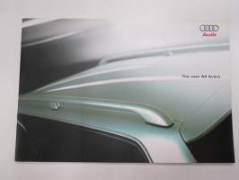 Audi A6 Avant 1998 -myyntiesite / sales brochure