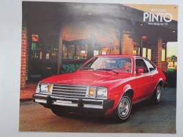 Ford Pinto 1979 -myyntiesite / sales brochure