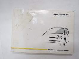Opel Corsa 1999 -käyttöohjekirja