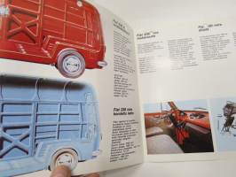 Fiat 238 mira -myyntiesite / brochure