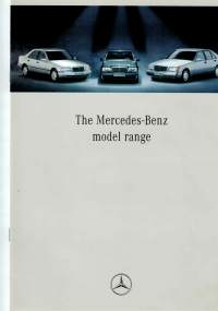 Myyntiesiteitä   Mercedes Benz , c-luokka 6 / 93. Sivuja 16 + 6 sekä irtolehtiä  3 sivua, Englanninkielinen  7-sivua   ( + lehtileike &quot; mersumiehistä )