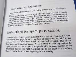 Sisu Varaosakirja III Spare Parts 140-198 (Perä) 08.91