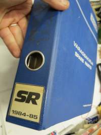 Sisu SR 1984-85 Varaosakirja - Spare Parts sarjat I ja II