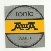 Tonic Aura  -   juomaetiketti