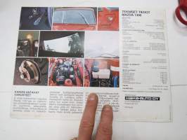 Mazda 1300 -myyntiesite / sales brochure