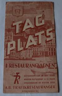 Tag Plats I restaurangvagen Ravintolavaunu aikataulu Sundsvall-Tukholma