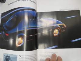 Saab 9000 CD, CS, CC, 900 mallivuosi 1993 -myyntiesite / sales brochure