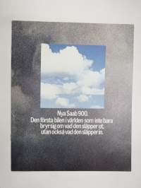 Saab 900 - Nya Saab 900 -myyntiesite / sales brochure