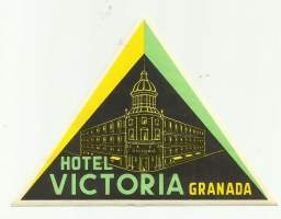 Hotel Viktoria Granada - matkalaukkumerkki, hotellimerkki