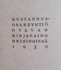 Poikien seikkailukirjasto 63, Erkki Saarenmaa, Päin kuolemaa, 1936.