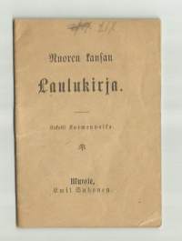 Nuoren kansan laulukirjaKirjaKorvenpoikaEmil Suhonen 1919.
