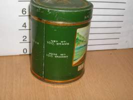 peltipurkki china green tea  mitat halkaisija noin  7cm korkeus x9 cm  , VAKITA.N tarjous helposti s-m koko  paketti 19x36 x60 cm paino 35kg 5e