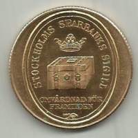 Minnesmynt Stockholms sparbank 1959 1 Miljard