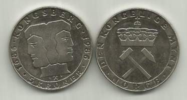 Norja  5 kroner, 1986300th Anniversary - Norweigan Mint  - kolikko