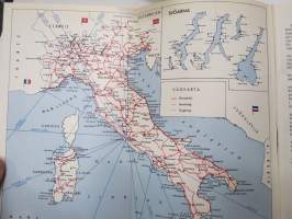 Att resa i Italien - Almänna upplyssningar för turister -matkailuesite / travel brochure in swedish