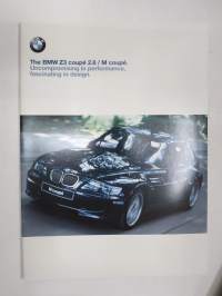 BMW Z3  2.8 / M coupé 1999 -myyntiesite / sales brochure