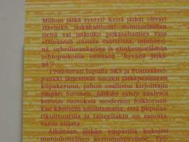 Jätkän synty. Tutkimus sosiaalisen kategorian muotoutumisesta suomalaisessa kulttuurissa ja itäsuomalaisessa metsätyöperinteessä