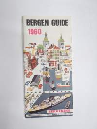 Bergen Guide - Norway - Norge -matkailuesite / kartta - travel brochure / tourist map