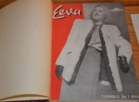 Eeva lehden Sidottu  vuosikerta 1944