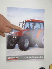 Case IH CX94 Finlandia traktori -myyntiesite / tractor sales brochure