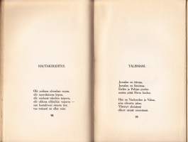 Goethen runoja, 1922.